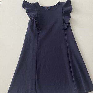 Ralph Lauren Navy Dress Size M (8-10)